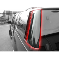 Garniture arrière en ABS Noir Brillant pour Hard top Carryboy Série 7