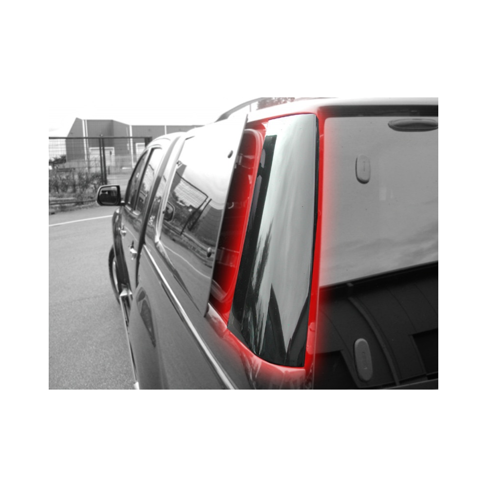 Garniture arrière en ABS Noir Brillant pour Hard top Carryboy Série 7