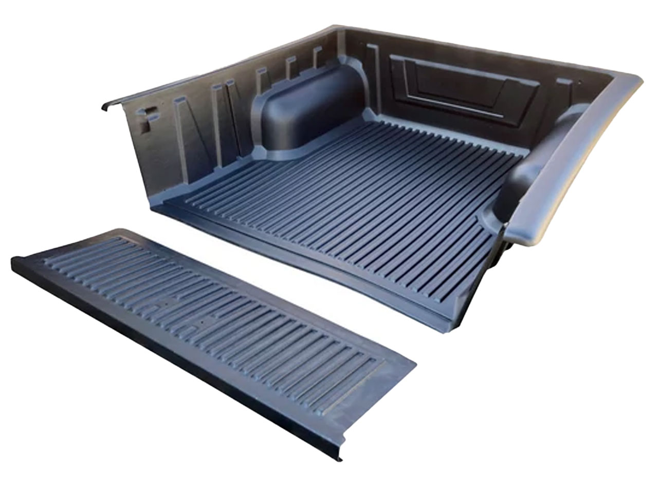 Bac de benne avec rebord Over-Rail utilitaire